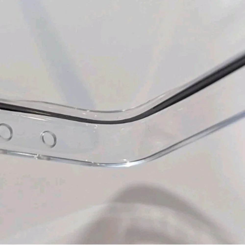 T5-U Samsung‎ Clear Case Cover for Galaxy Z Flip7 (Protective Adhesive Missing)